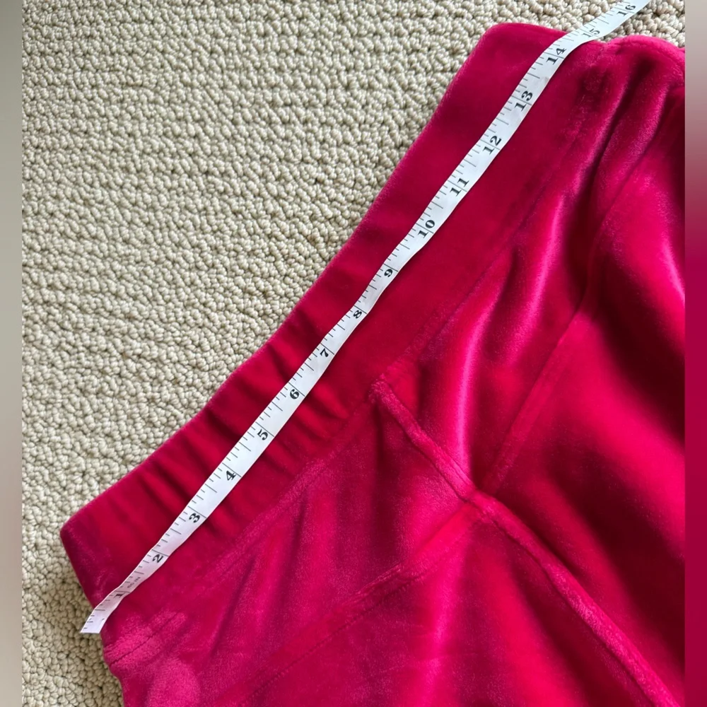 FP Movement by Free People Velvet Hoodie & Joggers Set in Fuchsia